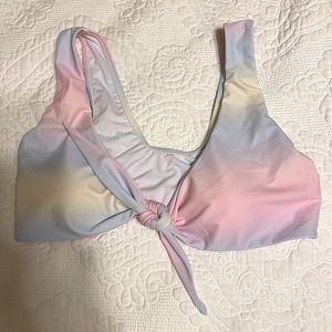 Pink Lily bikini top, S, never worn